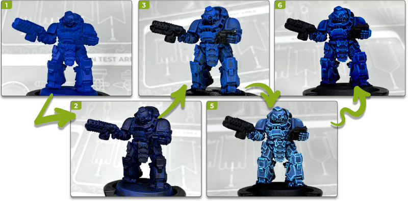 Bemale Ultramarines Space Marines | Tutorial